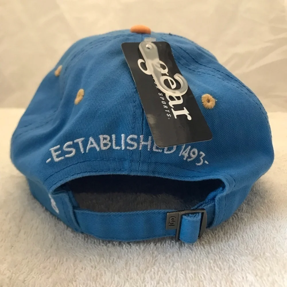 Gear for Sports for West Indies NEVIS Adjustable Blue Travel Beach Baseball Cap